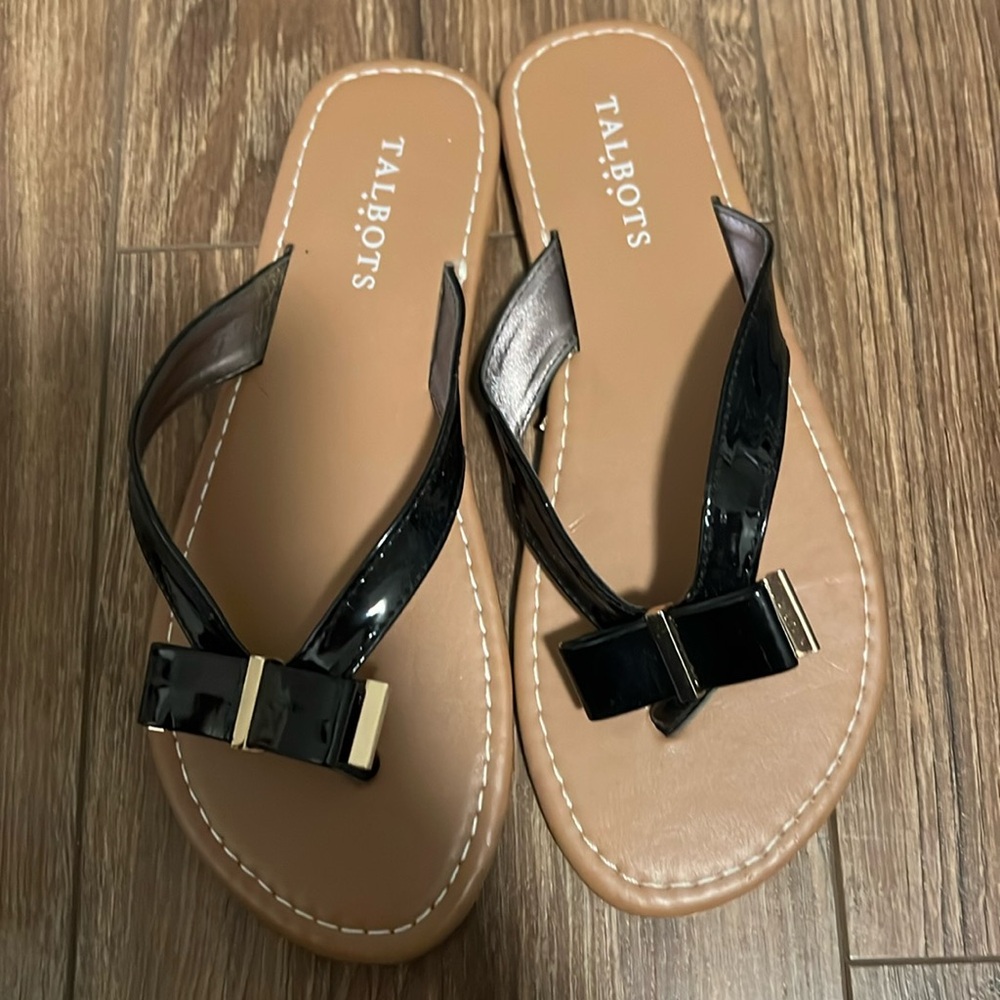 Talbots flip flops